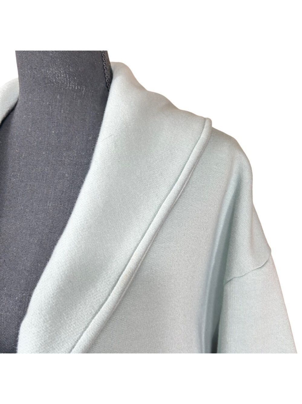 Merona Vintage Pale Blue Car Coat Size L - Picture 7 of 9